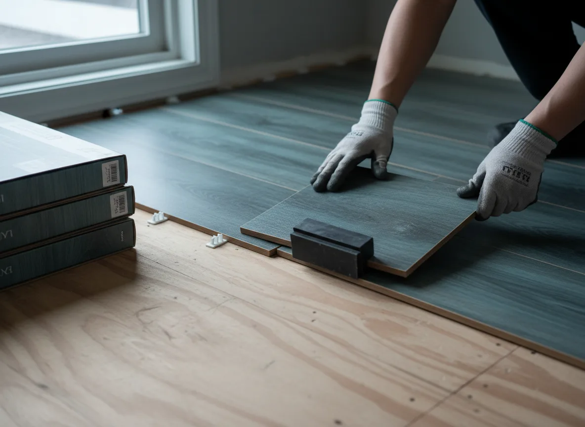 Luxury Vinyl Plank Installation company in Snover, MI